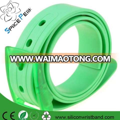 Cheap colorful chastity silicone belts plastic TPE rubber fashion silicone rubber belt